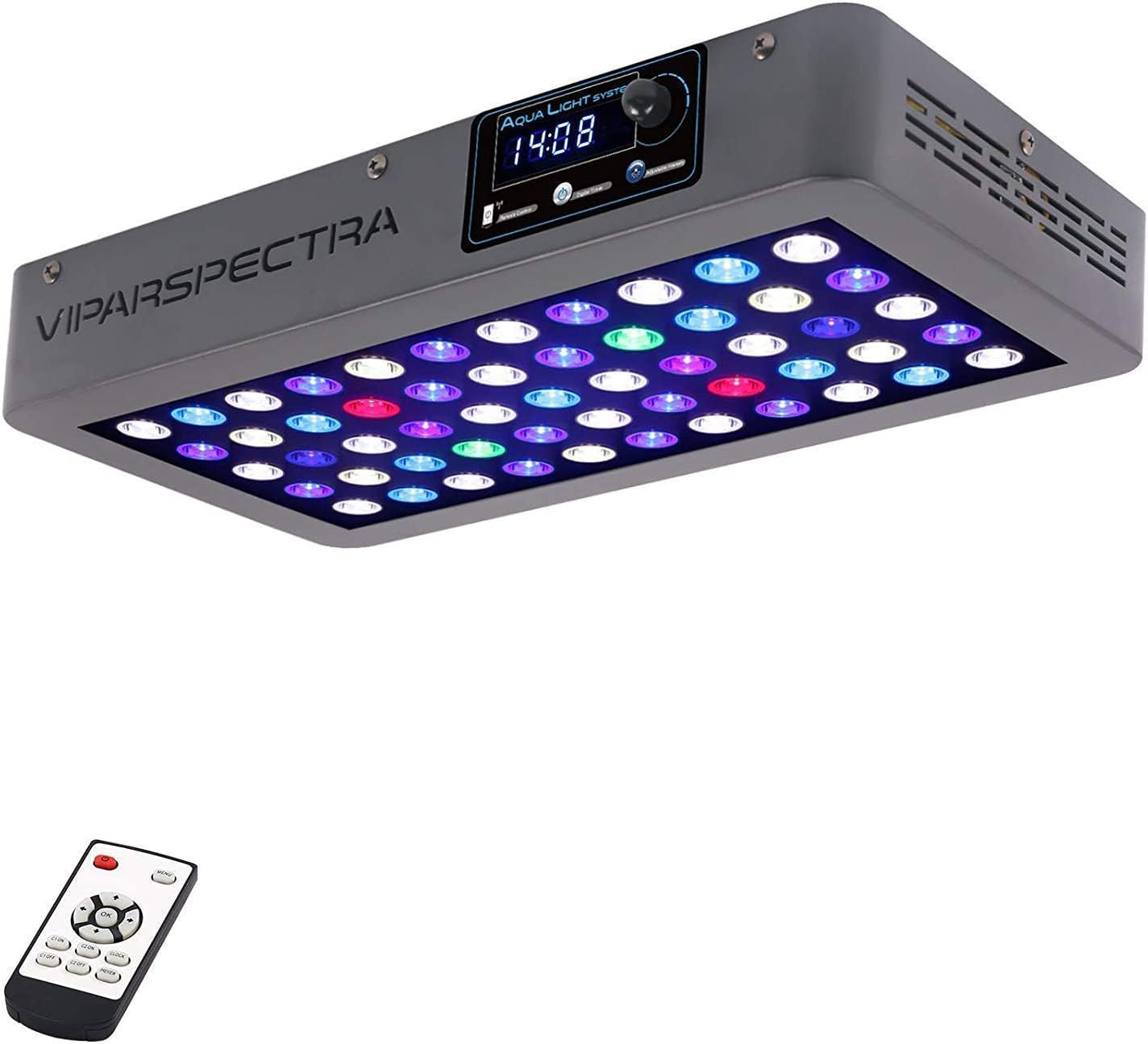 Amazon.com : VIPARSPECTRA 165W LED Aquarium Light Dimmable Full