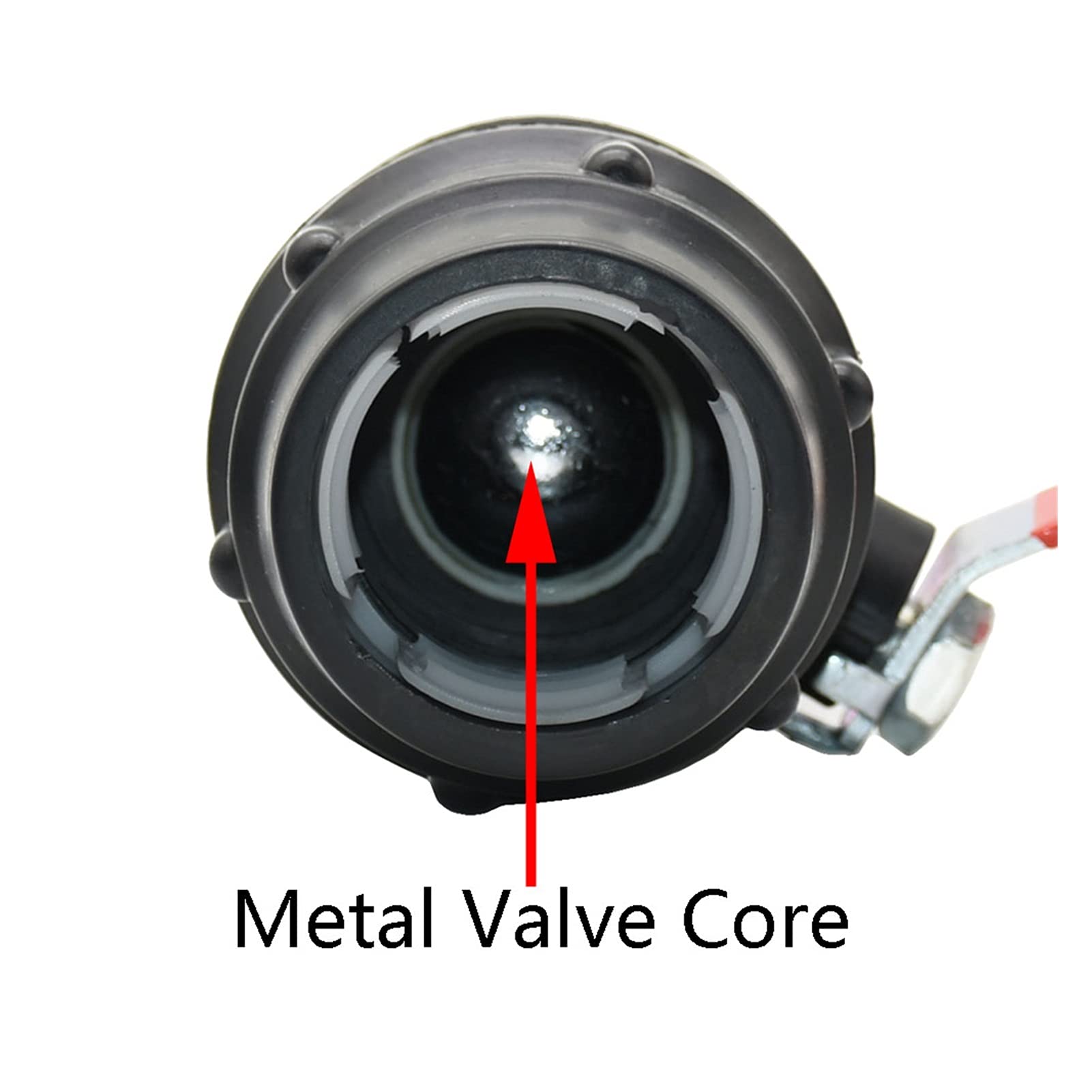Adaptador de conector de manguera 20/25/32/40 / 50 / 63mm Válvula de bola de tubería de agua de plástico Conector rápido Faucet PE Tubería accesorios DN15 / 20/25 / 32/40 / 50 Núcleo de la válvula de