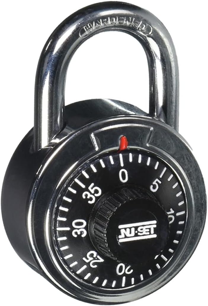 Spin Dial Combination Padlock