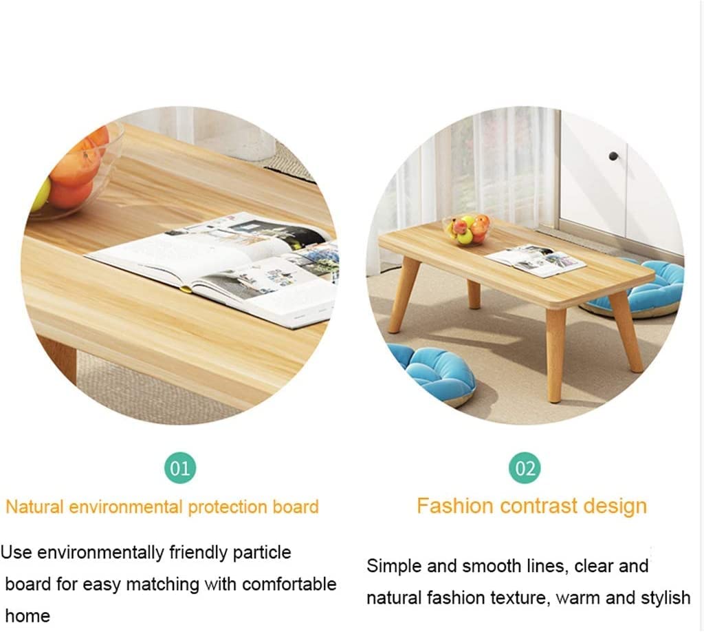 Amazon｜ラウンド/長方形コーヒーテーブル木製ネスティングサイド