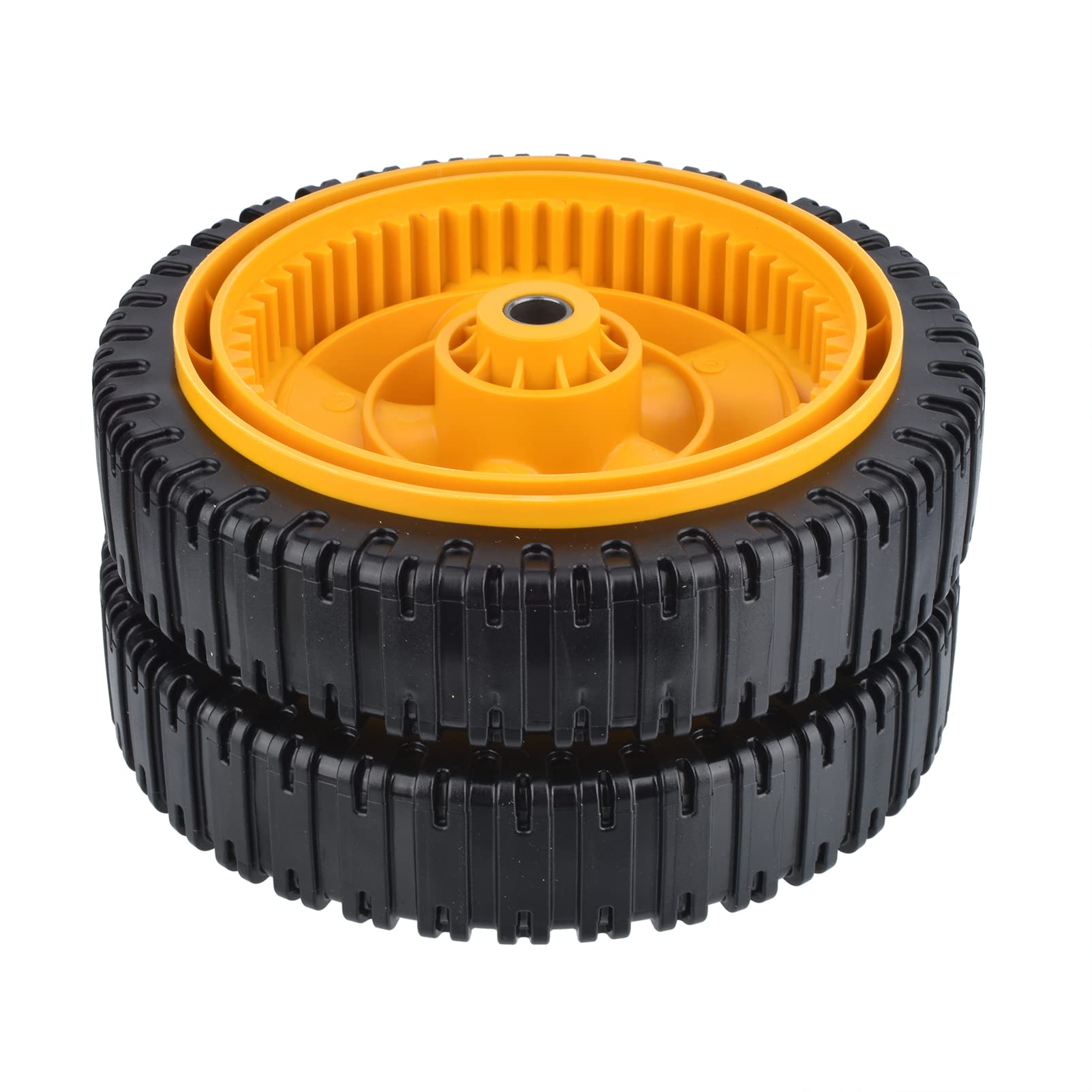 Rueda delantera de cortacésped de 8 pulgadas para MTD 634-0190A 634-04100A, 2 piezas