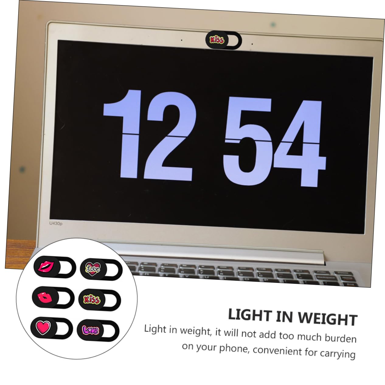 SHINEOFI 3 Series Cubierta Deslizante para Cámara De Privacidad Protección De Webcam Ultra Delgado Y Uso Compatible con Ordenadores Portátiles Y Móviles 6 Piezas X 3