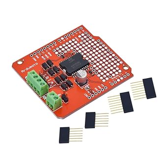 for L298P AVR/LPC/STM32 Uno/mega Motor-Driver Shield Dual Current Channel Motor Driver Dc Stepper Driving Board New 2025 Arrival High Reliable Electronic Component, Precision, Stable Performance