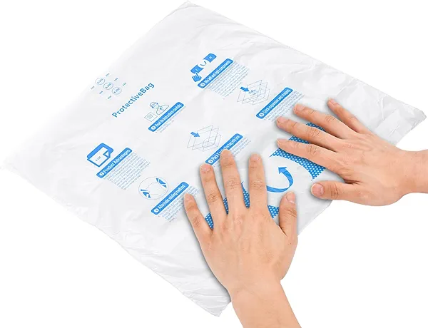 4Pcs 14x16 Inch Expanding Foam Packaging for PC Components & Valuables, Self-Forming Cushioning Material for Electronics/Unique-Form Devices, Shape-Conforming Shipping Protection