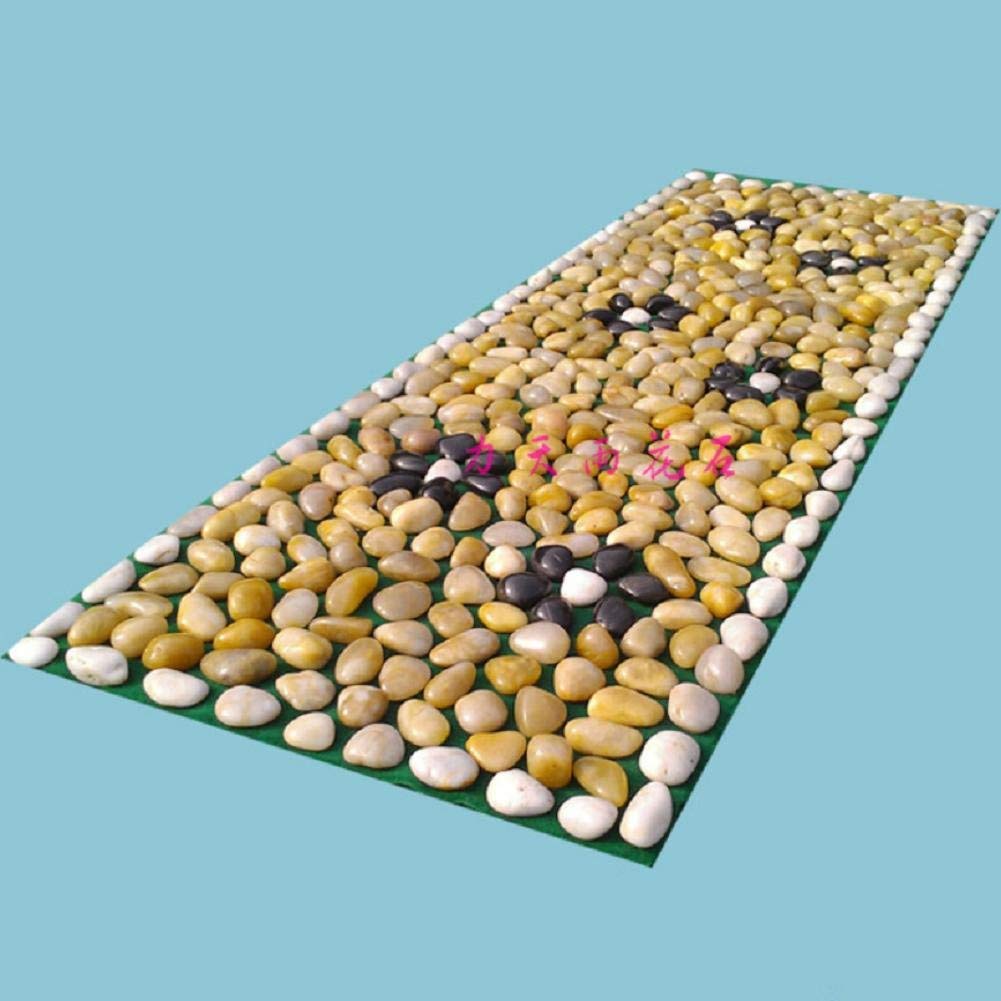 Couverture de massage et tapis de massage de pied de galet portable MU