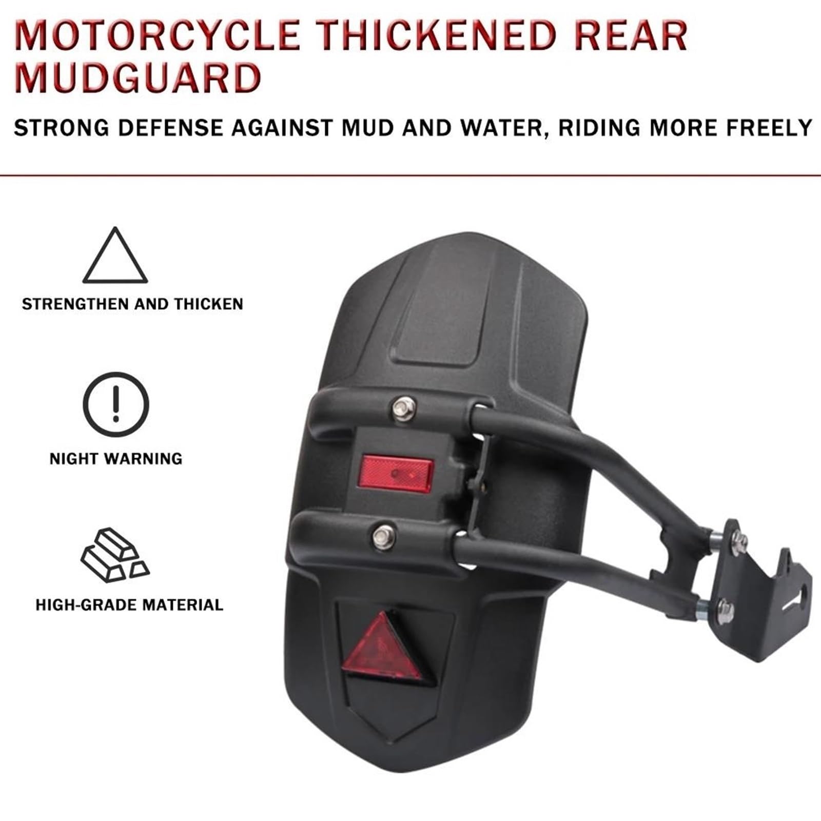 Motociclette fuoristrada Parafango Posteriore Parafango Parafango Splash Protector Per Suzuki Vstrom 250 650 650XT DL650 GSX 400 R125 R250 S750 GS500 SV650