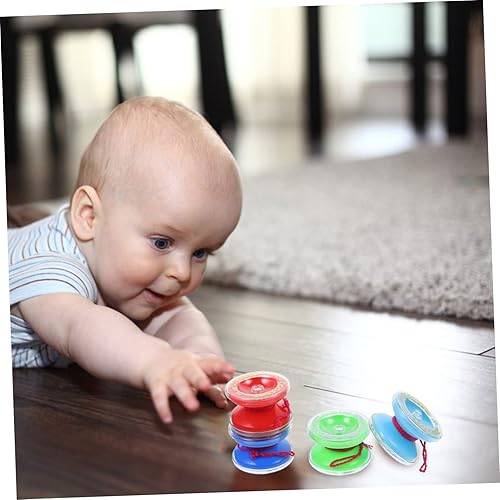 Miniatura 6 de Vaguelly Yoyo de juguete con luz para niños, recompensas para el aula, Yoyo azul, para niños, truco, yoyo, principiantes, profesionales, con