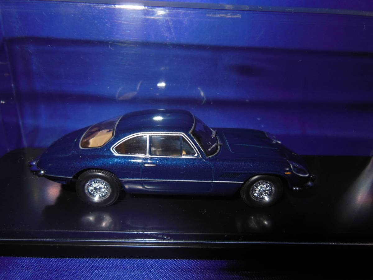 FERRARI 400 SA ダークブルー超レアモデルカー Amazon | 1/43 フェラーリ FERRARI 400SA 1962年 ビンテージ