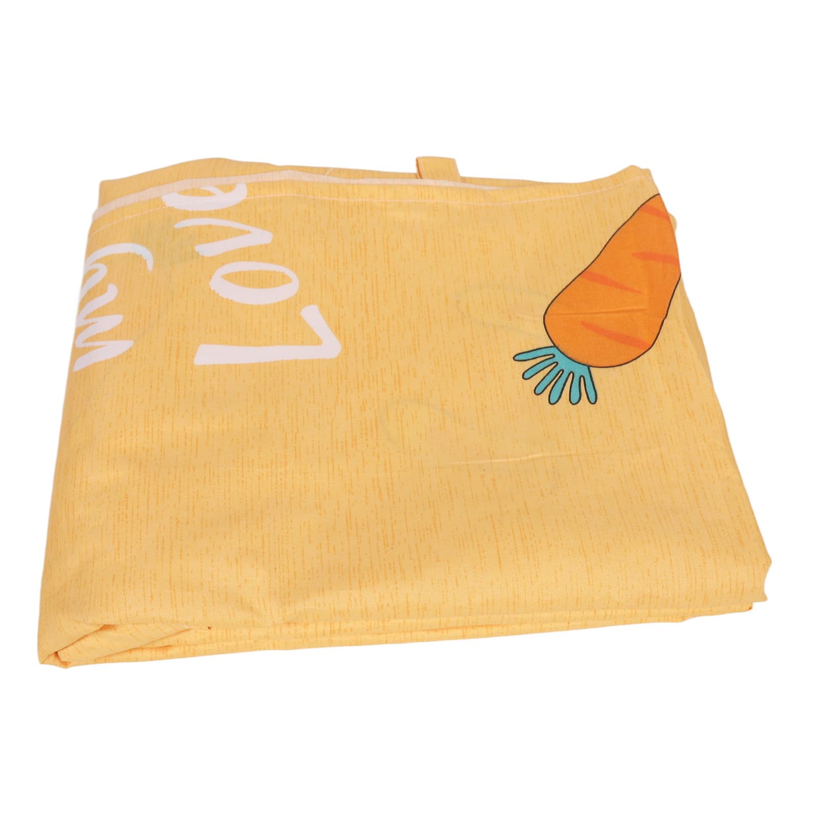 Yomiyuyr Sleeping Bag for Camping and Outdoor Use Lightweight Polyester Sleeping Bag Liner with Pillowcase and Bed Sheet Design (Carrot)