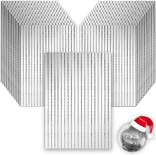 Self-Adhesive Disco Ball Mirror Tiles - 24,000 Pcs, 5x5mm, For Crafts & DIY Decor - View #6