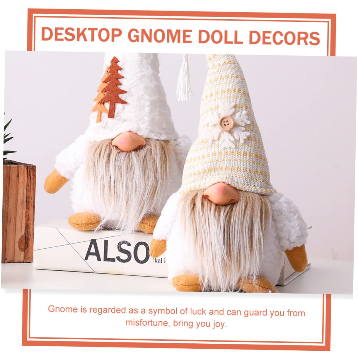 Zerodeko 3pièces GNOME De Noël Style Scandinave Décoration Festive pour Votre Maison Bureau Événement Ajout Charmant à Votre Ambiance De Fête