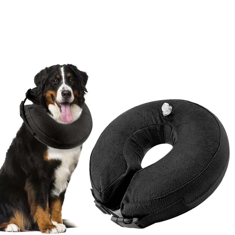 Nasjac Collar de recuperación Inflable para Perros, Collar Inflable para Perros de recuperación de Mascotas Suave con Hebilla Ajustable