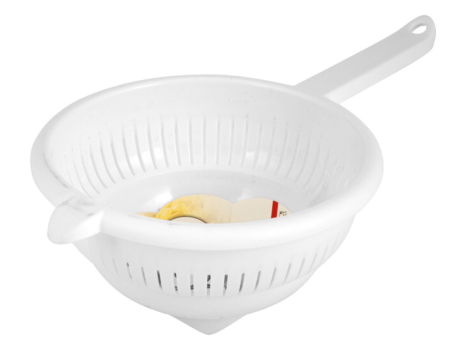 Passoire à Riz Mongardi en Plastique Blanc - Ustensile de Cuisine Pratique