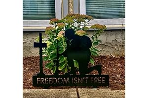 Veterans Day Decorations: Freedom Isn't Free Yard Signs