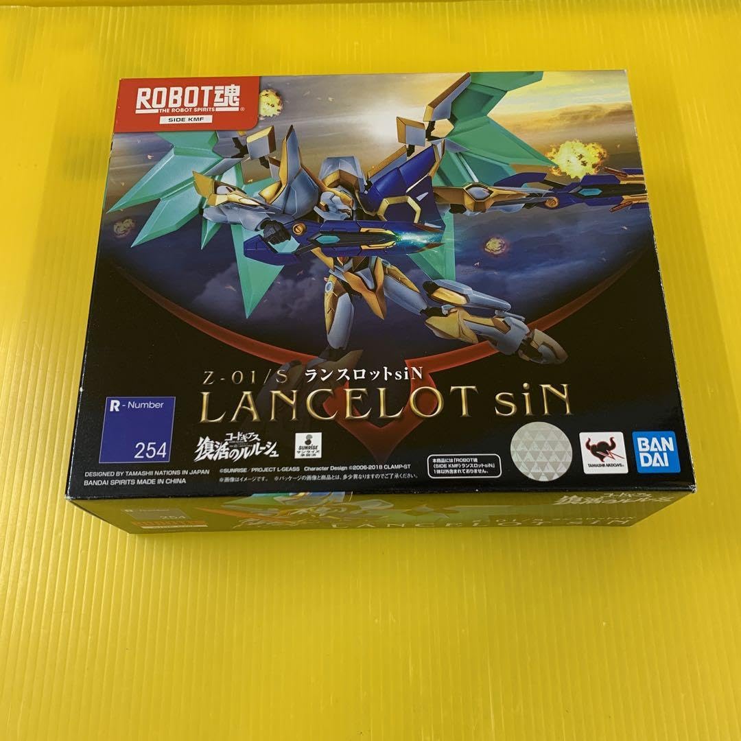 美品 フィギュア コードギアス 復活のルルーシュ ランスロットsiN ROBOT魂 コードギアス 復活のルルーシュ』ROBOT魂ランスロットsiNと紅蓮