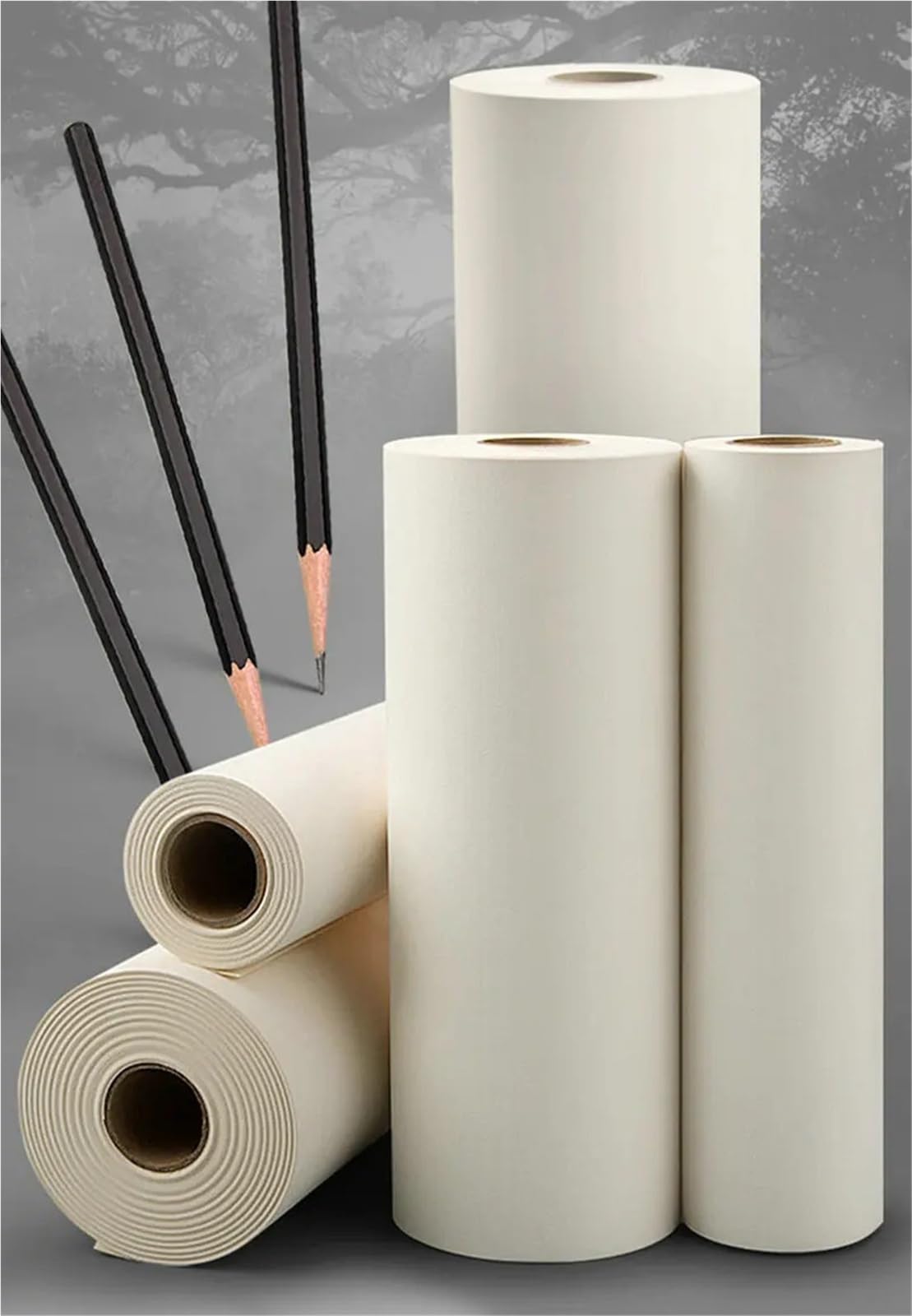 Papel De Calco Rollo de papel for dibujo bocetos 160g | Rollo de suministros de arte grande de 10/30 m(30cm Wide 30m Long)