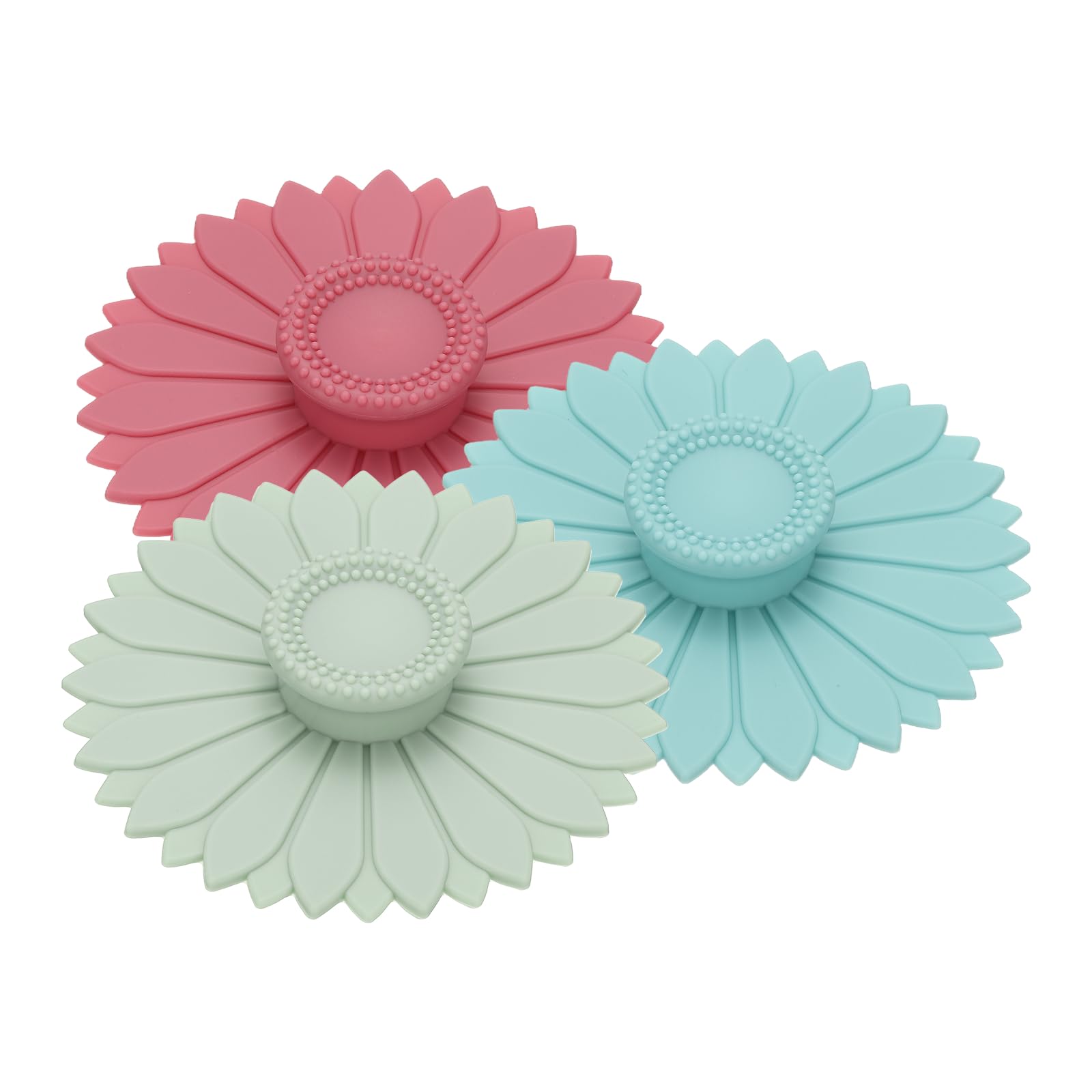 Couvercle en silicone contre la poussière pour tasses en verre et mugs de 10,4 cm