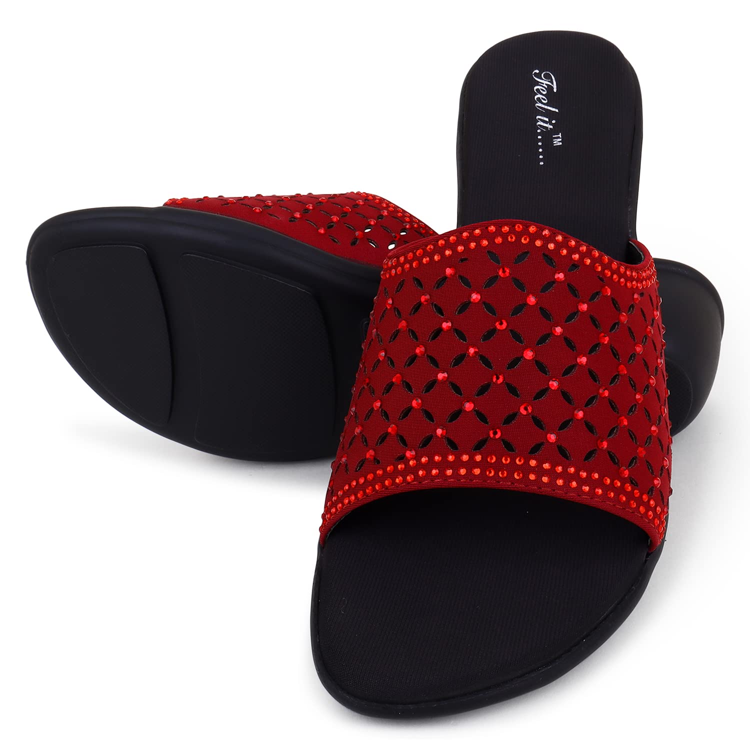 Feel it Womens Fashion, Soft & Comfortable Casual Cherry Wedges (A-1189) (B0BVW1FX3L) Amazon Price History, Amazon Price Tracker