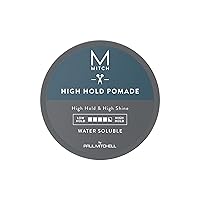 Vista 1 de MITCH by Paul Mitchell High Hold Pomade, High Hold + High Shine, For All Hair Types