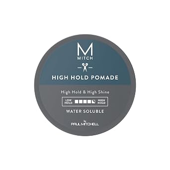 MITCH by Paul Mitchell High Hold Pomade, High Hold + High Shine, For All Hair Types, 3 oz