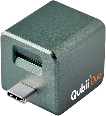 Maktar Qubii Duo Usb Type C ミッドナイトグリーン 充電しながら自動バックアップ Sdロック機能搭載 Iphone バックアップ Usbメモリ Ipad 容量不足解消 写真 動画 音楽 連絡先 Sns データ 移行 Sdカードリーダー 機種変更 Mfi認証 Microsd別売 マクター Maktar Maktar Qubii Duo Usb Type C ミッドナイトグリーン 充電しながら自動バックアップ Sdロック機能搭載 Iphone バックアップ Usbメモリ Ipad 容量不足解消 写真 動画 音楽 連絡先 Sns データ 移行 Sdカードリーダー 機種変更 Mfi認証 Microsd別売 マクター Maktar