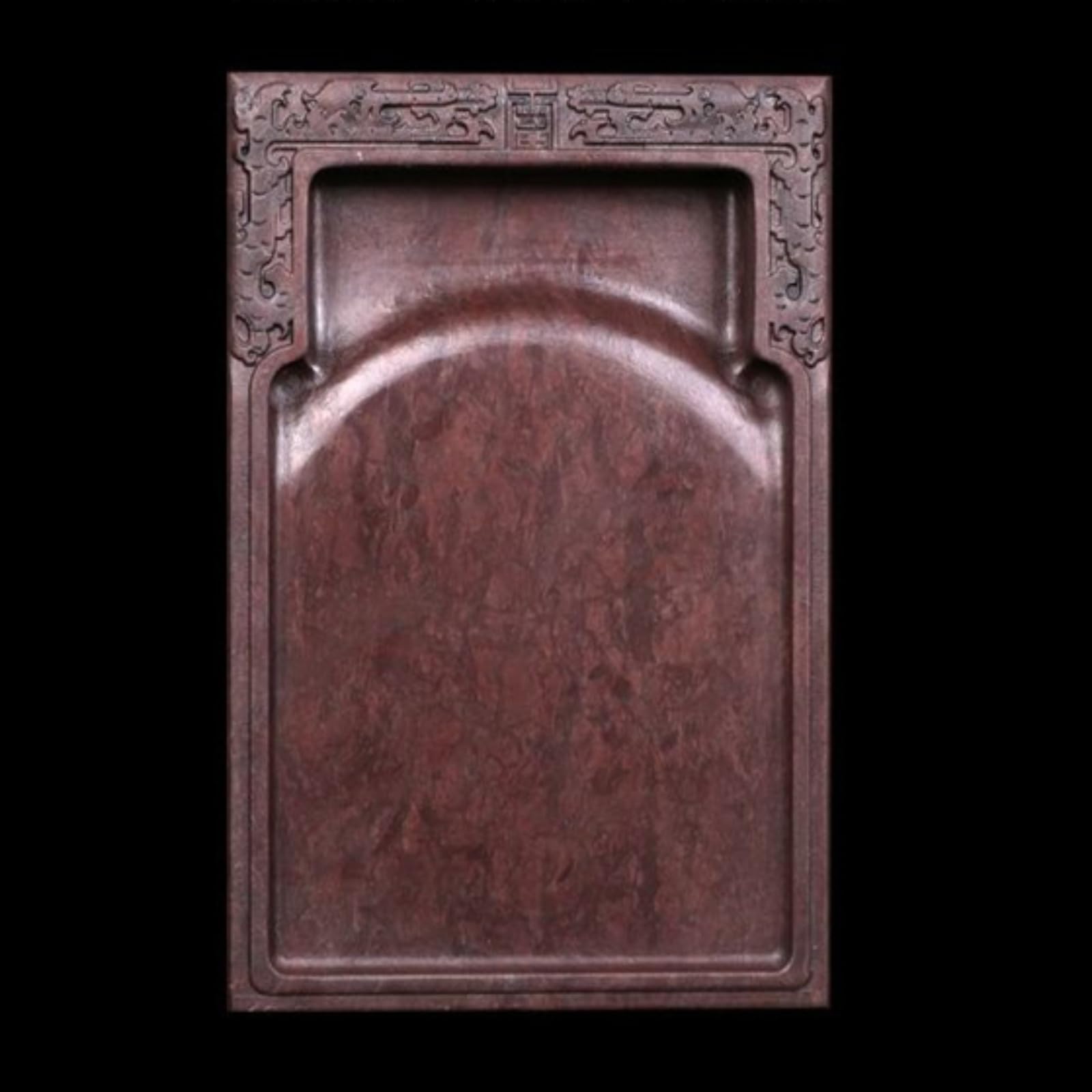 Pietra d'inchiostro fatta a mano in stile antico, 15,2 cm, per calligrafia, decorazione da scrivania
