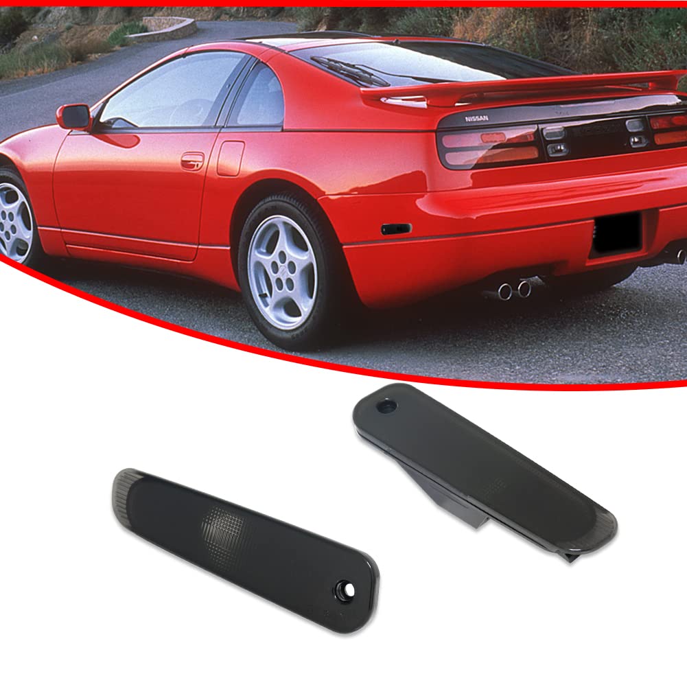 Amazon.com: GTINTHEBOX Smoked Lens Rear Bumper Side Marker Light