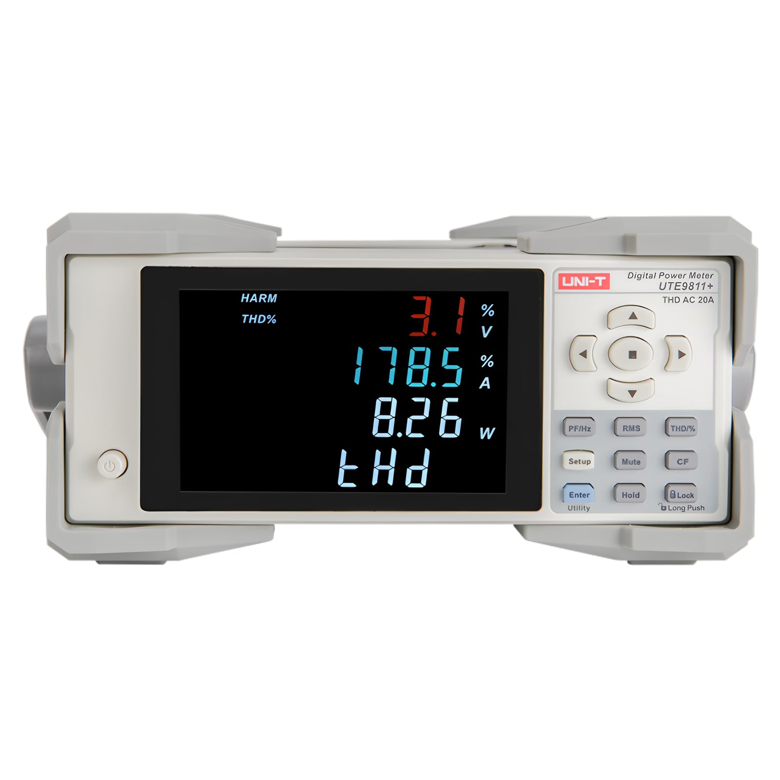 Analizador de potencia UNI-T UTE9806+ - Analizador de potencia CA/CC