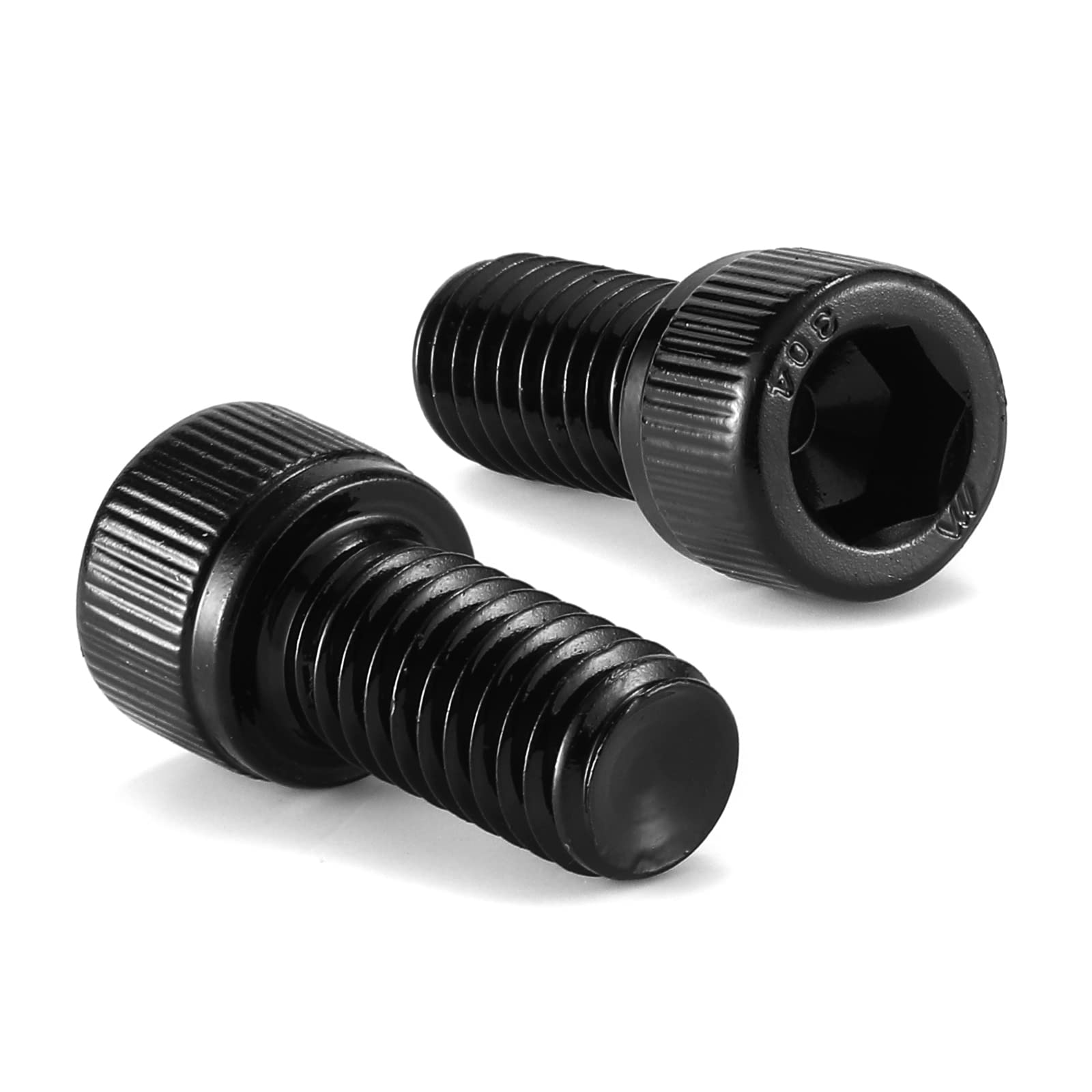 3/8-16 x 3/4" Socket Head Cap Screws Bolts, 20Pcs 304 Stainless Steel 18-8, Allen Socket Hex Drive, Full Thread, Black Oxide by SG TZH(with Hex