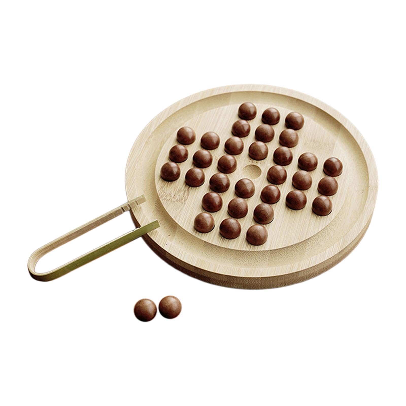 Amazon | Bhuun ペグソリティアボードゲームソリティアゲーム