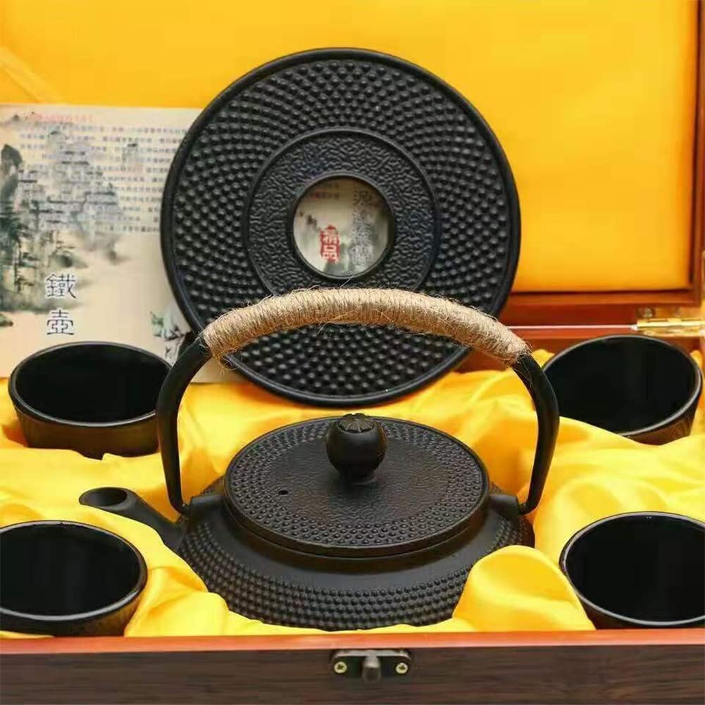 Amazon｜鉄瓶 鉄やかん 急須 鋳鉄 伝統工芸品 茶道道具 (Color : Type1