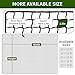 NQB Baseball Softball Backstop Nets - 10x10FT Heavy Duty Sports Nets, Sports Netting Barrier with 33FT Rope, Sport Nets for Baseball Basketball Soccer Lacrosse Hockey