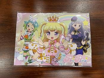 プリパラ　月川ちり　カフェ　サインポストカード プリパラ 月川ちり カフェ サインポストカード