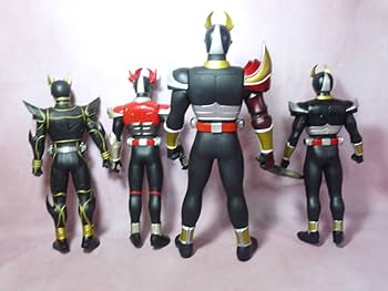 ライダーマン　ソフビ　4体セット Amazon.co.jp: △ てれびくん特製 ライダーアギト 4体セット