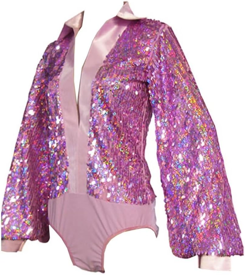 社交ダンス プリント柄 セットアップ服 ブルー プリントデザイン