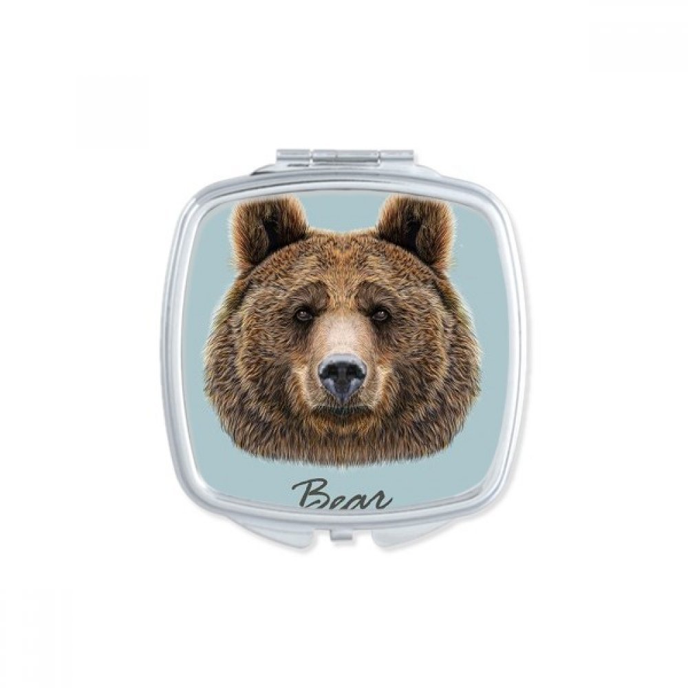 Miroir compact de poche ours pour ne plus rater votre maquillage en déplacement