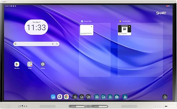 Smart MX255-V5 Board Interactive Display with IQ, 25 Inch, 3840 x 2160 Resolution