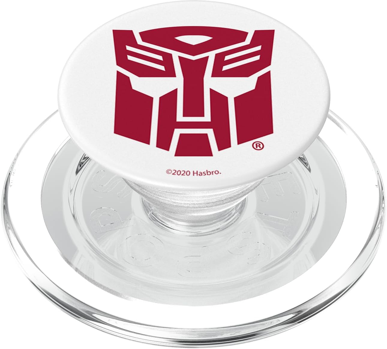 Transformers Autobots Red Outline Robot Logo PopSockets PopGrip for MagSafe