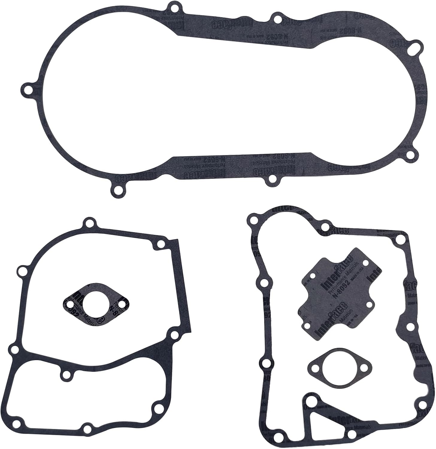 1Set Engine Gasket Kit Fit for LINHAI 200 Compatible with LINHAI 200
