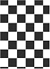 York Wallcoverings IN2643 Check Wallpaper, Black/White