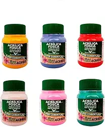 Tinta Acrílica Fosca - Nature Colors Acrilex 37 ml Branco - 519