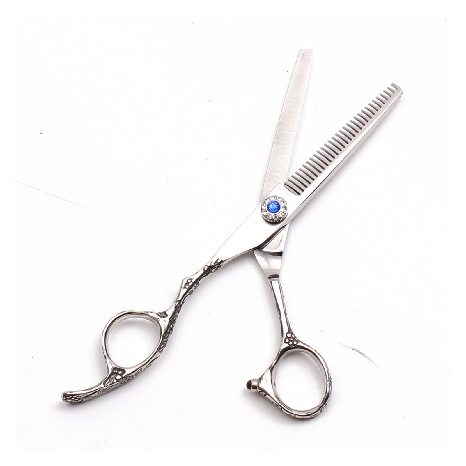 Friseurschere für die Linke Hand, 5,5 Zoll 16 cm, professionelle Friseurschere, Effilierschere, Friseurschere, Effilierschere, Friseurwerkzeuge (Farbe: Yin C 5,5 N) (Yin T 5,5 yy B)