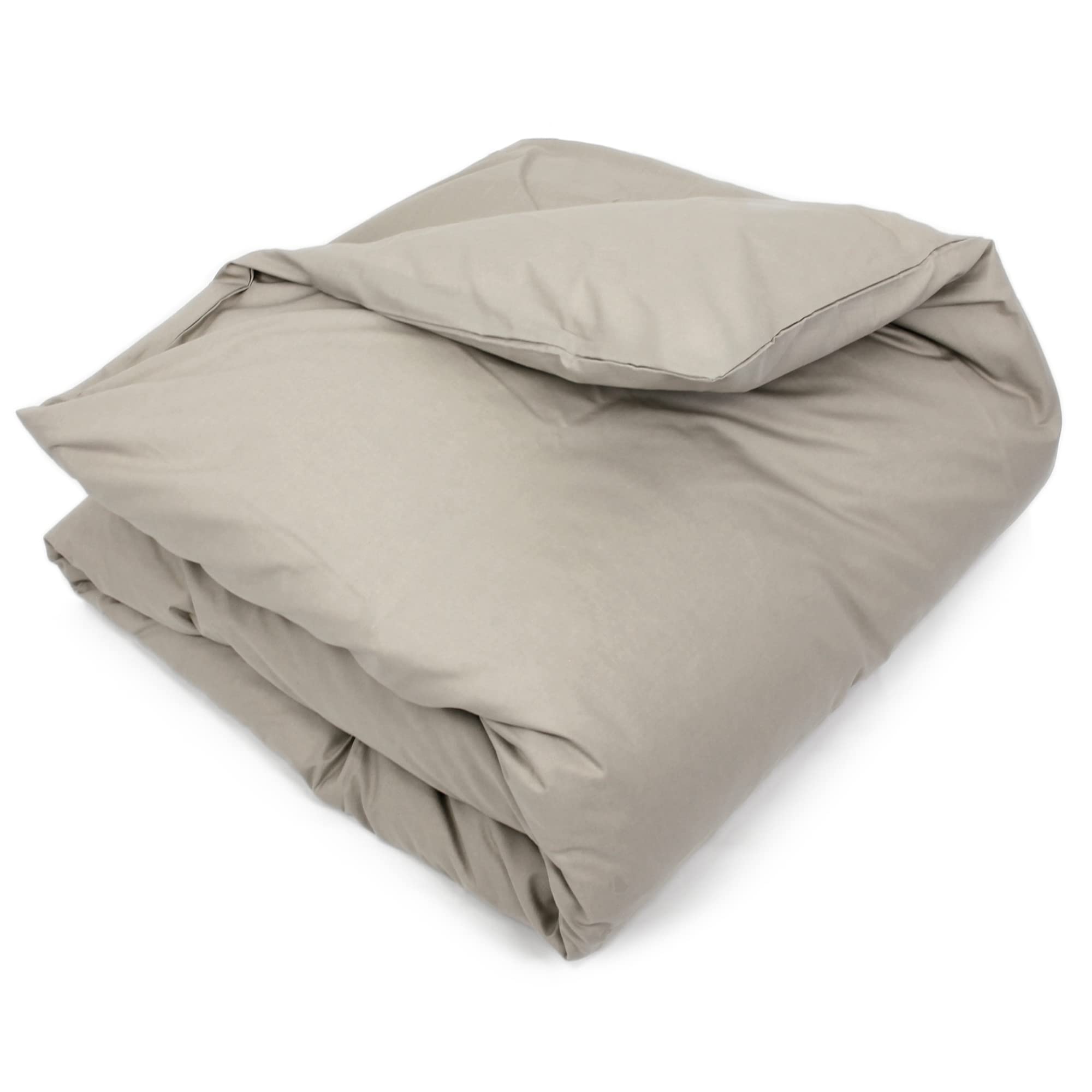 Linnea Housse de Couette uni 240x220 cm 100% Coton Alto Chamois