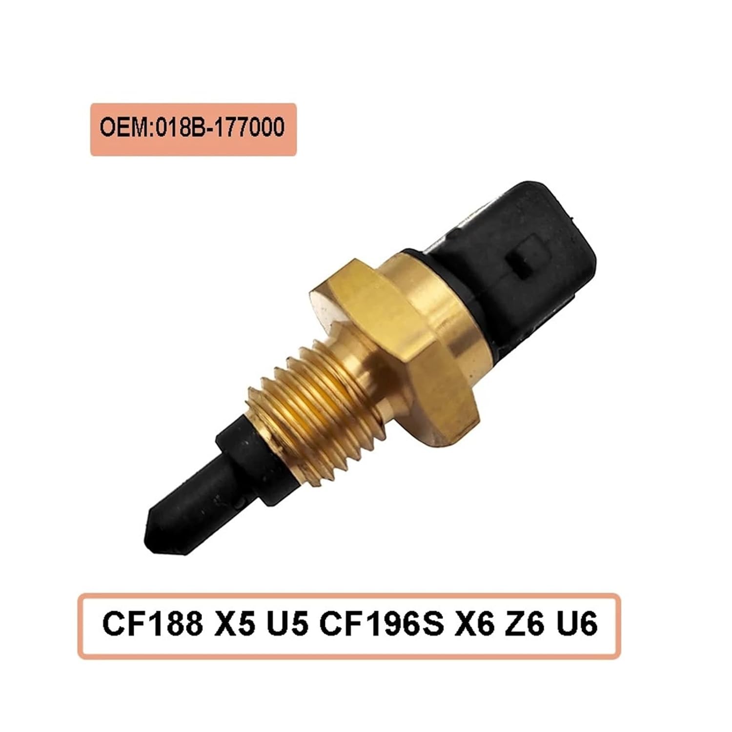 CF ATV CF625 X6 Z6 Intake Temperature Sensor - Fuel Injection 018B-177000 for 600cc & 500cc Engines Motorcycle Accessories