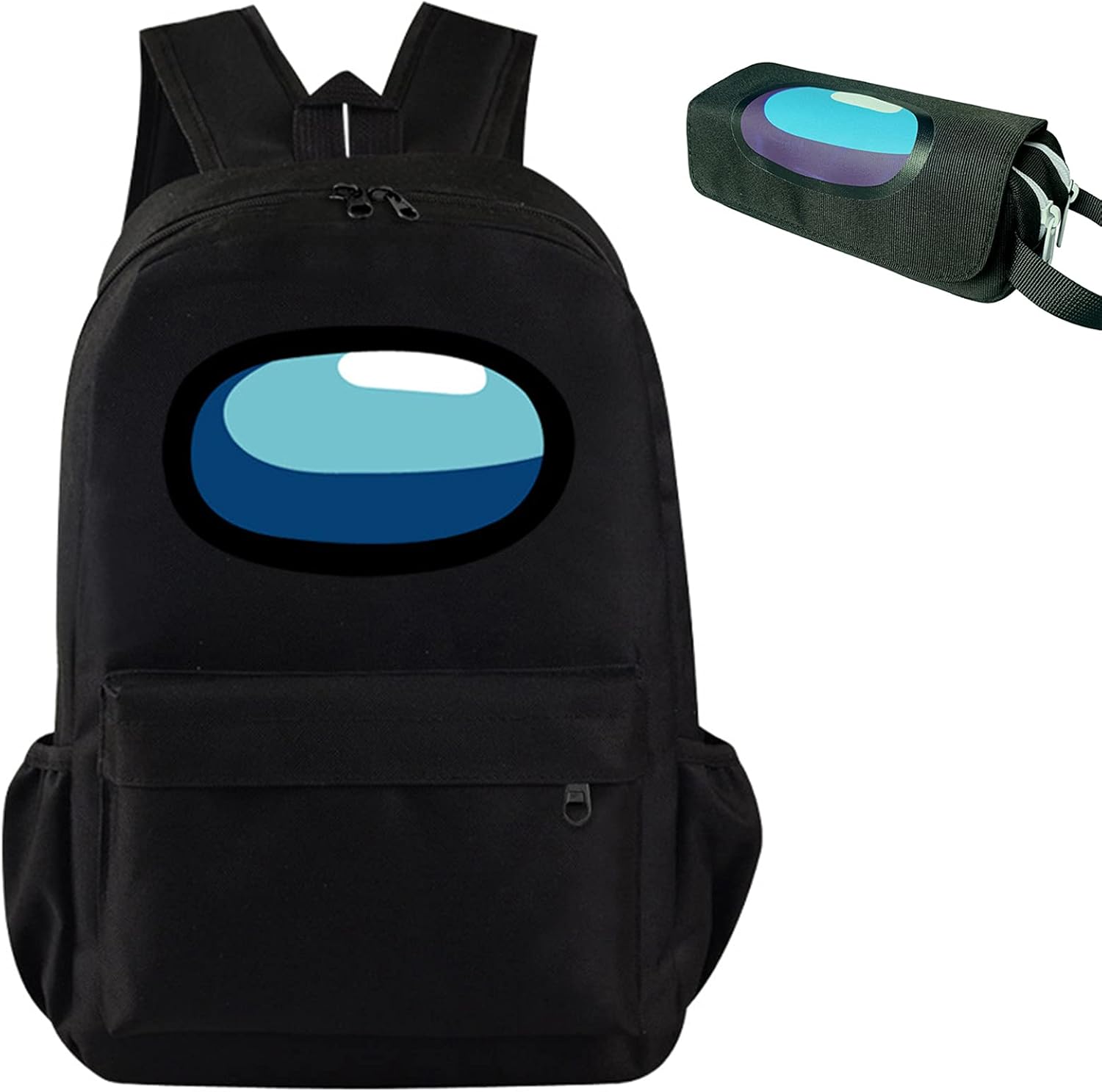 AMYATLIY Kids Backpack with Pencil case for Boys School Bags Student Bookbag for Girls Game Fans Gifts (Red): Clothing, Shoes & Jewelry