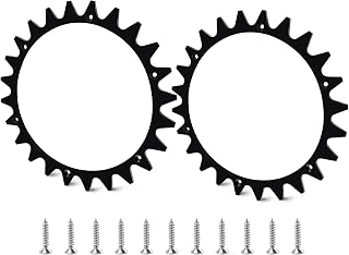 2pc Lawn Mower Spikes for Worx for LANDROID Mowing Robot L Lawnmower 225mm WR153E, WR155E, WR147E.1, WR148E Models Traction Wheel Anti-Skid Spikes with 12 Nail