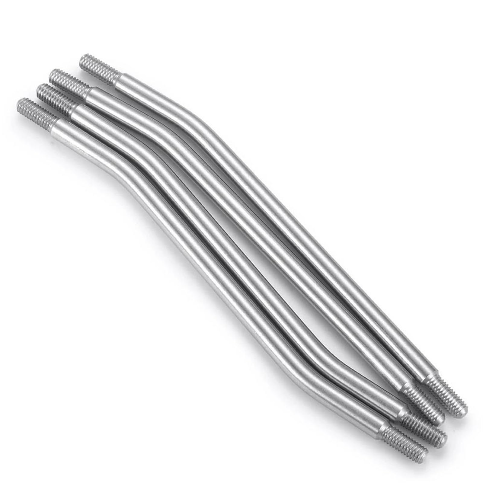 Varilla de Tracción para TRX-4 1/10 Coche Trepador Control Remoto 324mm O 313mm Enlaces De Metal + Enlace Inferior Juego Chasis con Extremo Varilla(324mm)