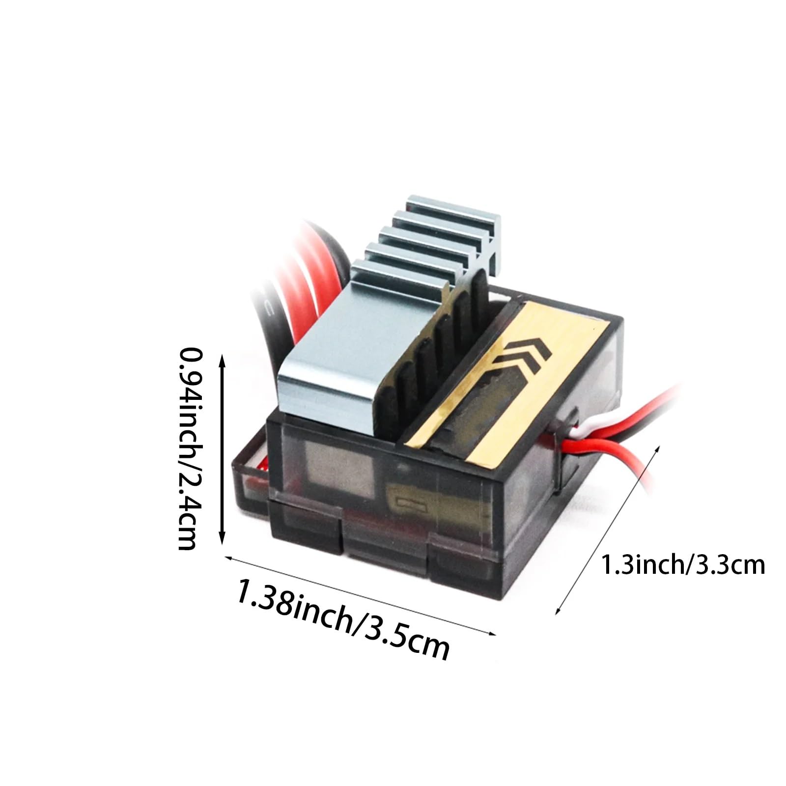 RC Componenti ESC Per SCX10 Per TRX4 Per TRX6 1/8 1/10 320A Spazzola Regolatore Di Velocità Elettrico Cingolato Camion RC Parti Automobili Accessori Modificati