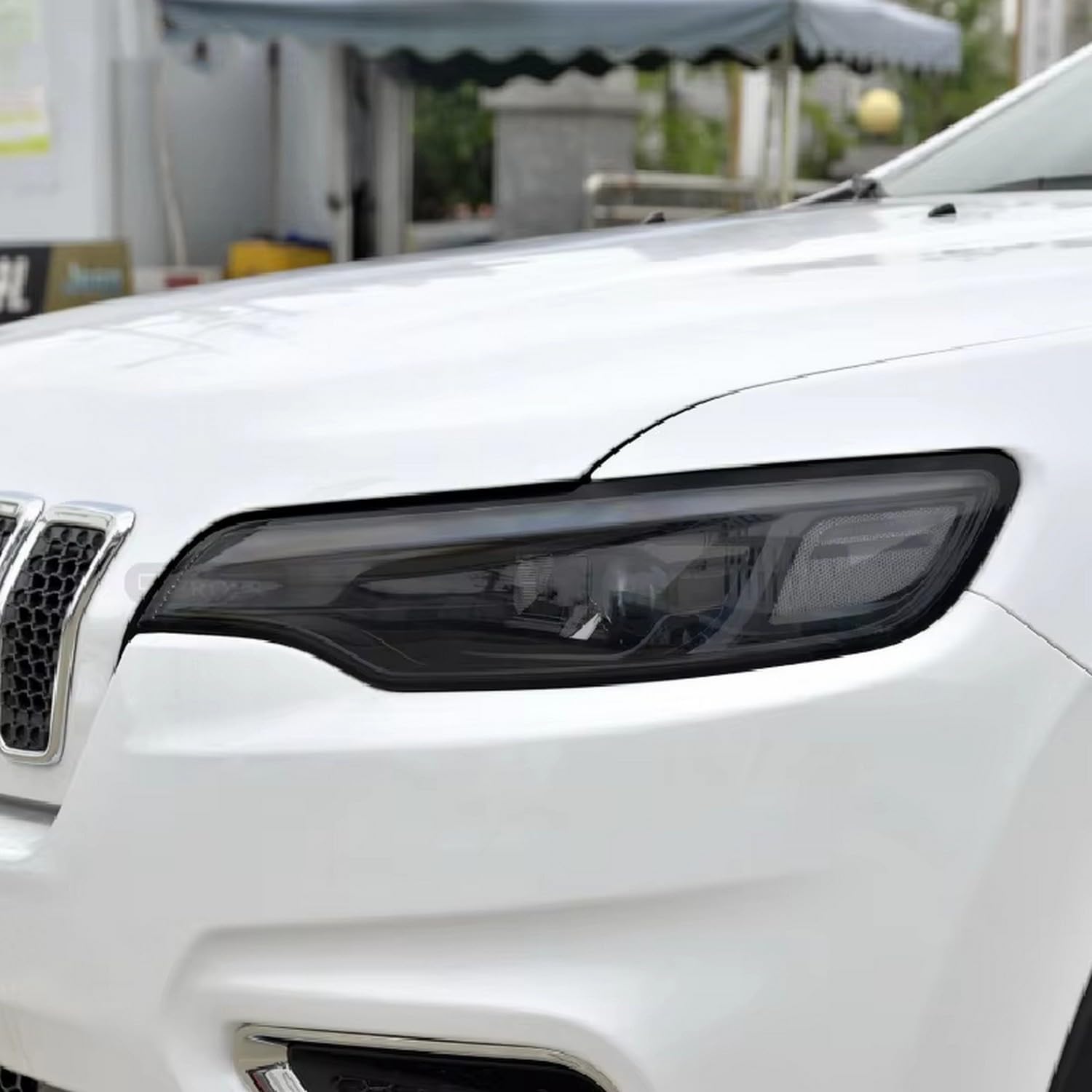 Film de protection de phare contre les fissures de Jeep Cherokee KL