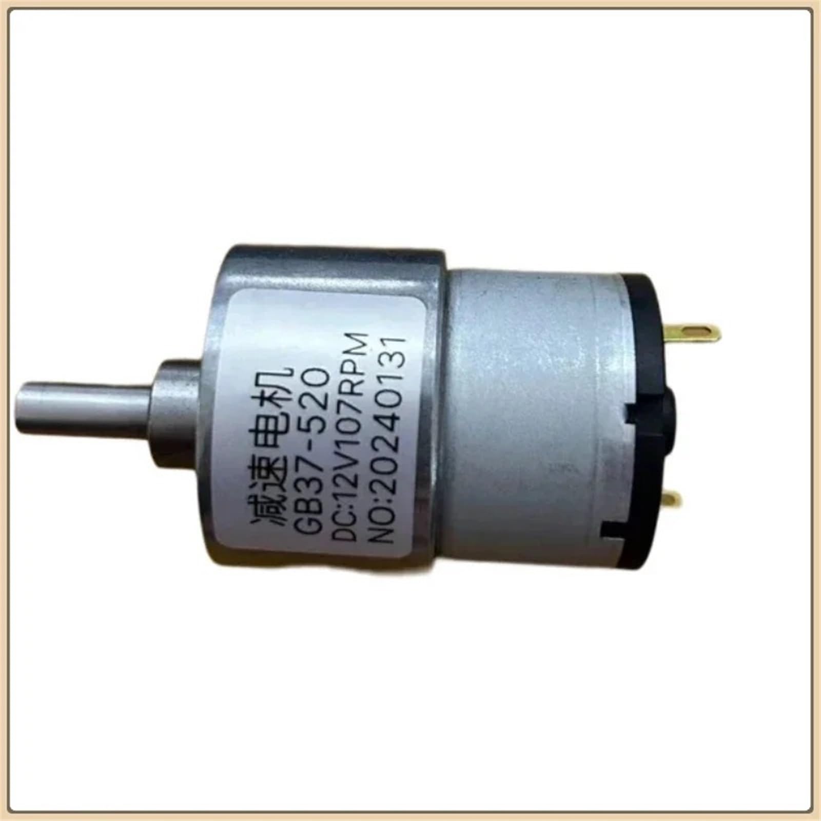 Moteur JGB37-520 pour automatisme rotatif réversible 12V - 5